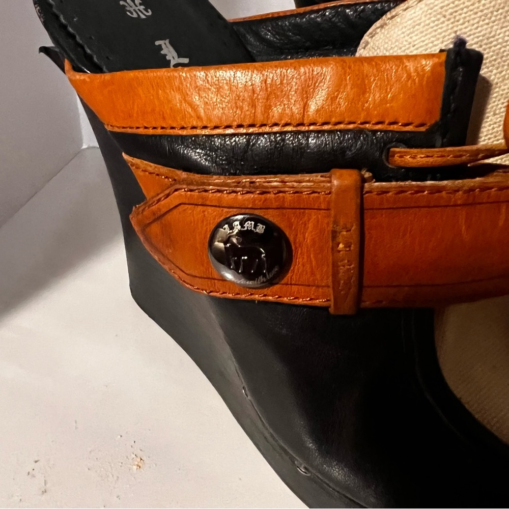 Lamb by Gwen Stefani  Brown and Cream Wedge - Picture 5 of 6